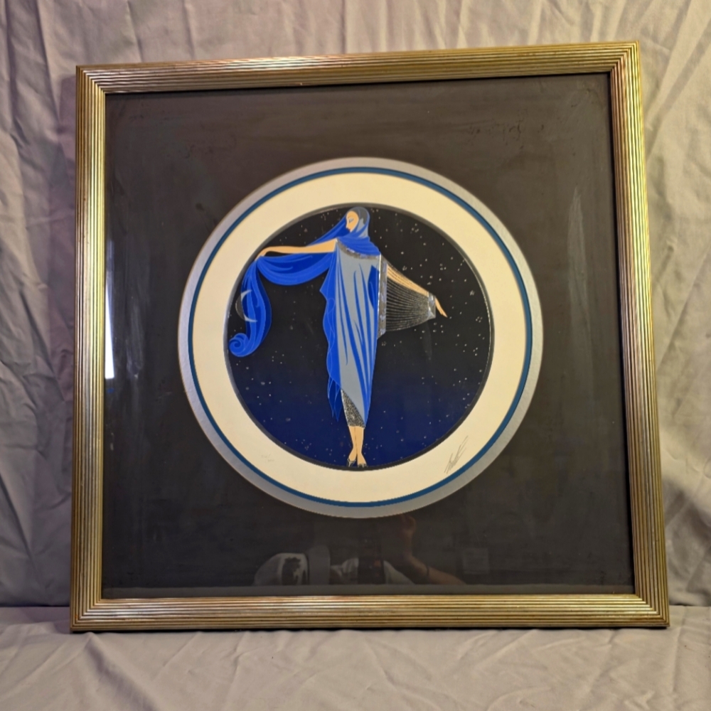 Erté Serigraph Suite Sunrise /Moonlight